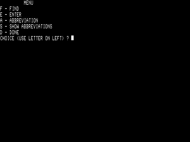 Screen shot
